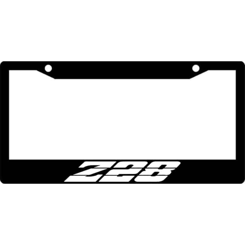 Camaro-Z28-License-Plate-Frame