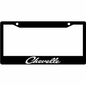 Chevy-Chevelle-License-Plate-Frame