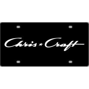 Chris-Craft-Logo-License-Plate
