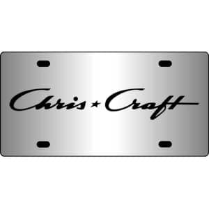 Chris-Craft-Mirror-License-Plate