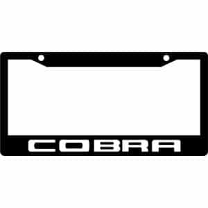 Cobra-Mustang-License-Plate-Frame