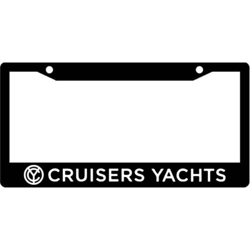 Cruisers-Yachts-Emblem-License-Frame