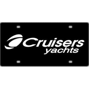 Cruisers-Yachts-Logo-License-Plate