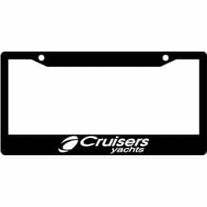 Cruisers-Yachts-Logo-License-Plate-Frame