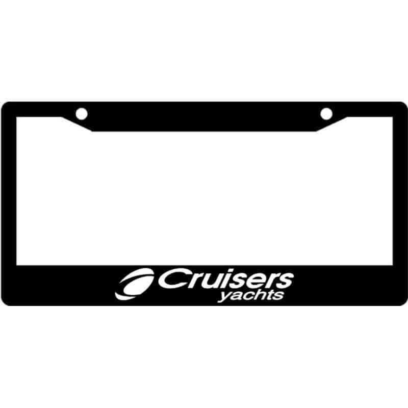 Cruisers-Yachts-Logo-License-Plate-Frame
