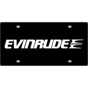 Evinrude-Logo-License-Plate