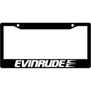Evinrude-Logo-License-Plate-Frame