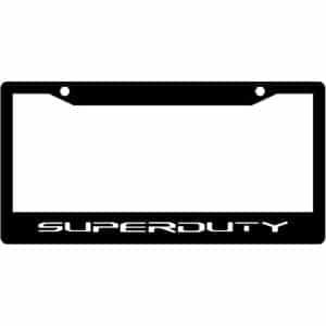 Ford-Superduty-License-Plate-Frame