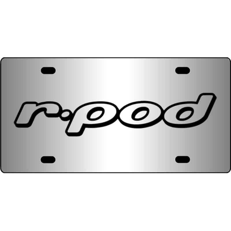 Forest-River-R-Pod-Logo-Mirror-License-Plate