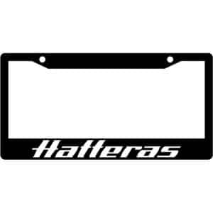 Hatteras-Yachts-License-Plate-Frame