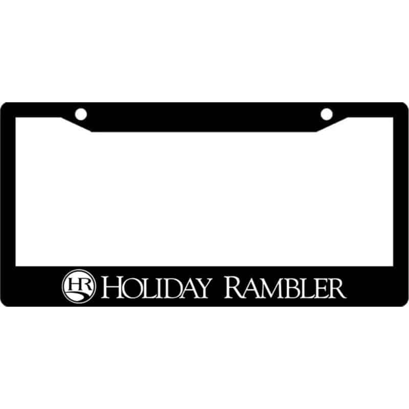 Holiday-Rambler-RV-License-Plate-Frame