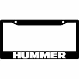 Hummer-Logo-License-Plate-Frame