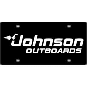Johnson-Outboards-License-Plate