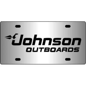 Johnson-Outboards-Mirror-License-Plate