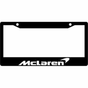 PlastiColor Universal License Plate Frame - Multi-Color Graphic Design For Cars & Trucks