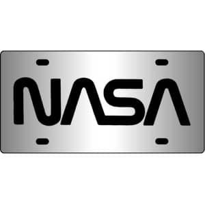 NASA-Mirror-License-Plate