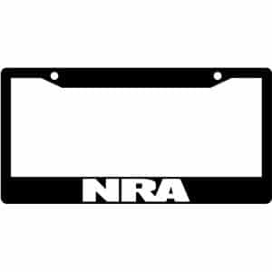 NRA-License-Plate-Frame