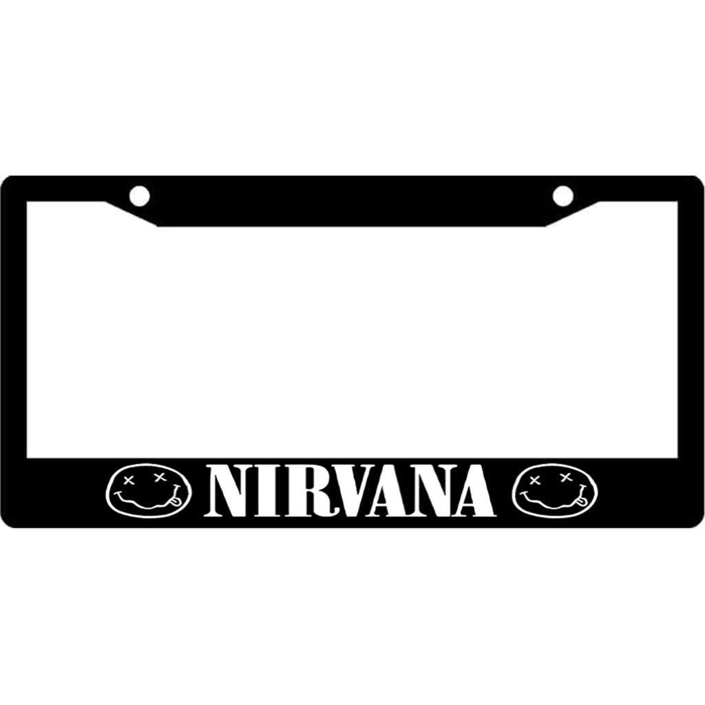 Nirvana-Band-Logo-License-Plate-Frame