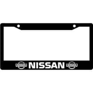 Nissan-Logo-License-Plate-Frame