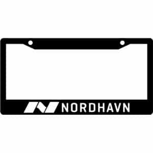 Nordhavn-Emblem-License-Plate-Frame