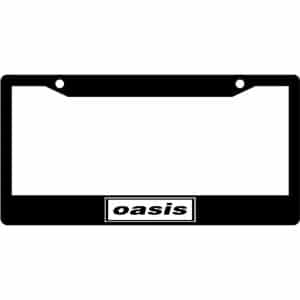 Oasis-Band-Logo-License-Plate-Frame