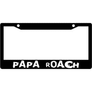 Papa-Roach-Band-Logo-License-Plate-Frame