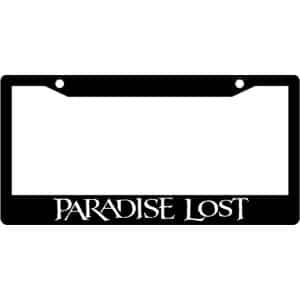 Paradise-Lost-Band-Logo-License-Plate-Frame