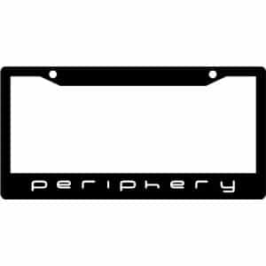 Periphery-Band-Logo-License-Plate-Frame
