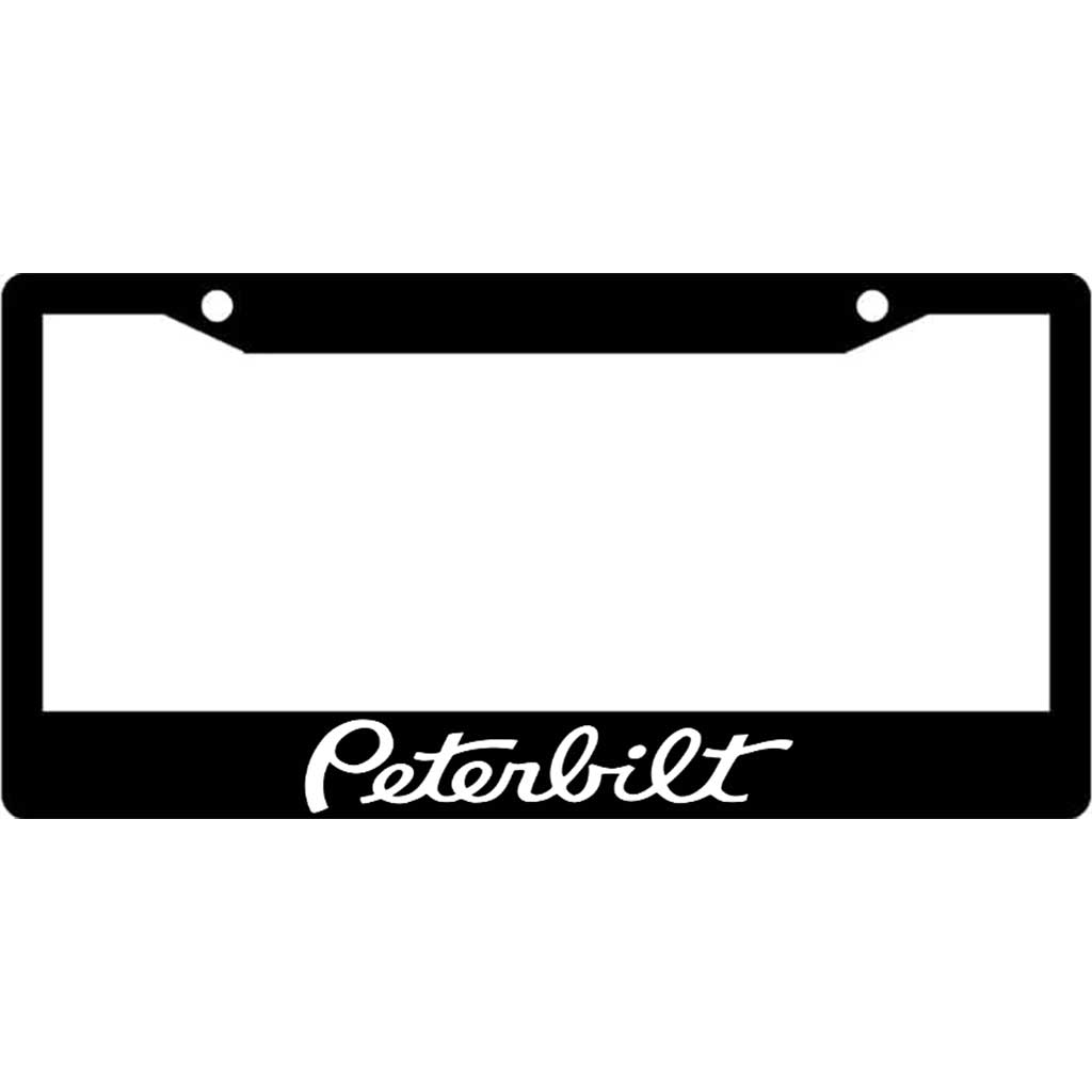 Peterbilt Logo License Plate Frame