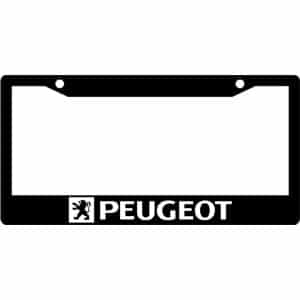 Peugeot-Logo-License-Plate-Frame