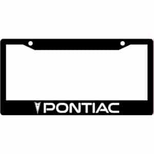 Pontiac-Logo-License-Plate-Frame
