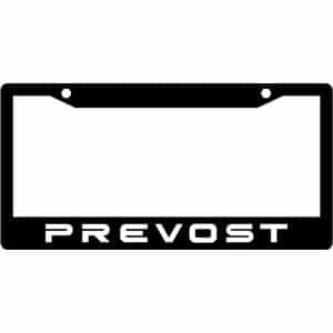 Prevost-Bus-License-Plate-Frame