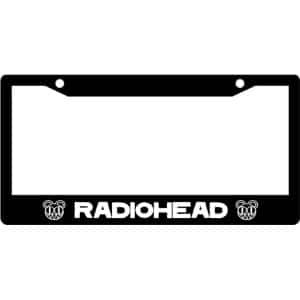 Radiohead-Band-Logo-License-Plate-Frame