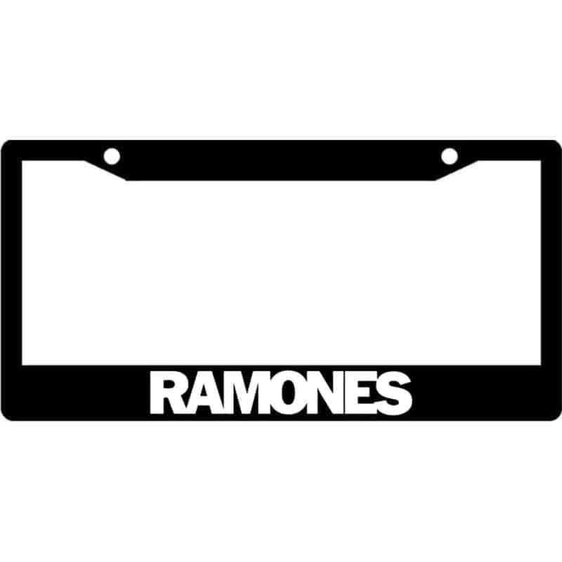 Ramones-Band-Logo-License-Plate-Frame