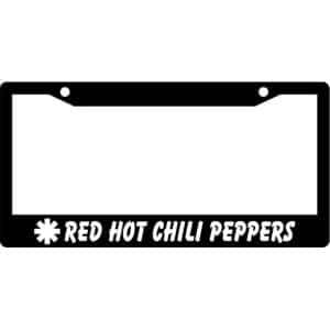 Red-Hot-Chili-Peppers-License-Plate-Frame