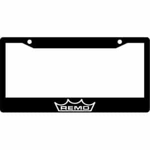 Remo-Drumhead-License-Plate-Frame