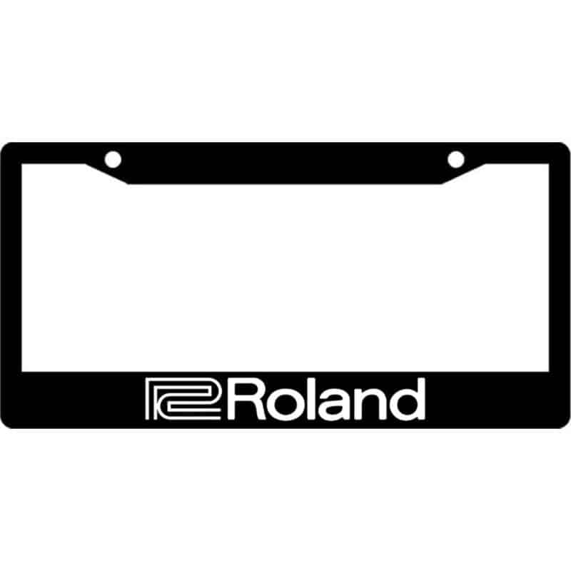 Roland-Logo-License-Plate-Frame