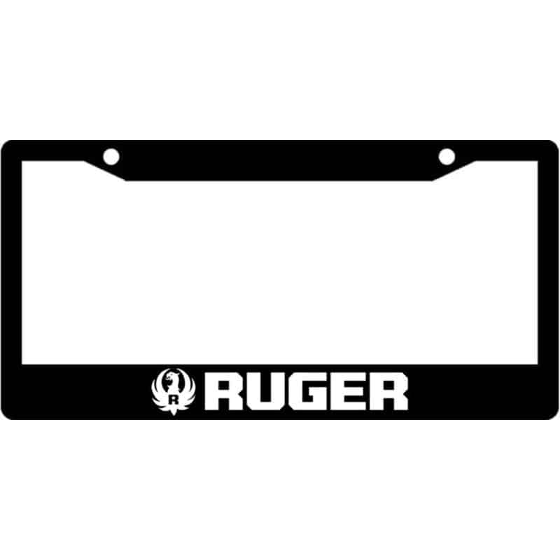 Ruger-Logo-License-Plate-Frame