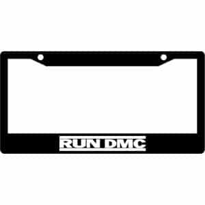 Run-DMC-Logo-License-Plate-Frame