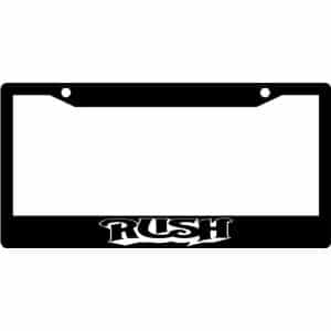 Rush-Band-Logo-License-Plate-Frame