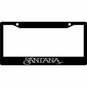 Santana-Logo-License-Plate-Frame