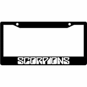 Scorpions-License-Plate-Frame