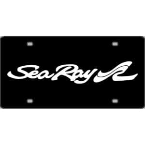 Sea-Ray-Logo-License-Plate