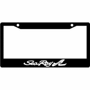 Sea-Ray-Logo-License-Plate-Frame