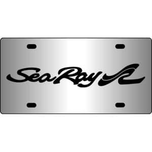 Sea-Ray-Logo-Mirror-License-Plate