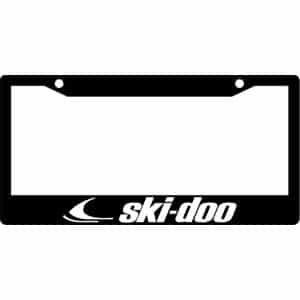 Ski-Doo-Logo-License-Plate-Frame