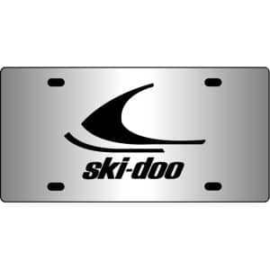 Ski-Doo-Logo-Mirror-License-Plate