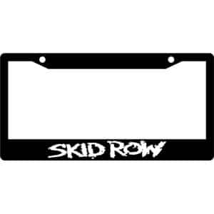 Skid-Row-Band-Logo-License-Plate-Frame