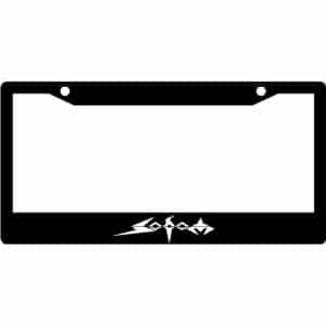 Sodom-Band-Logo-License-Plate-Frame