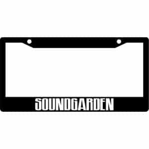 Soundgarden-Band-Logo-License-Plate-Frame